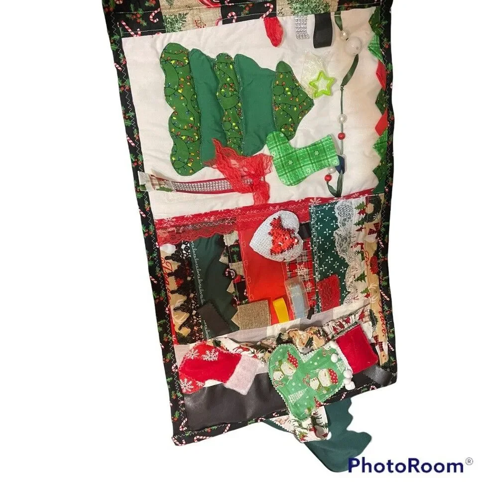 Fidget quilt For Christmas Fun